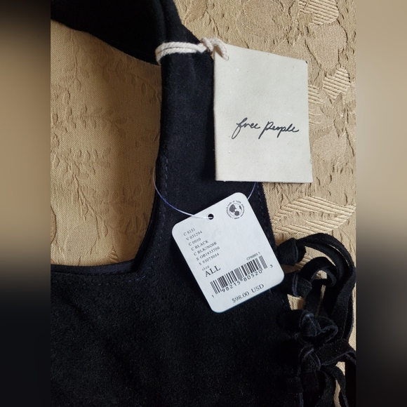 Riley Fringe Bag/Black - Picture 6 of 9